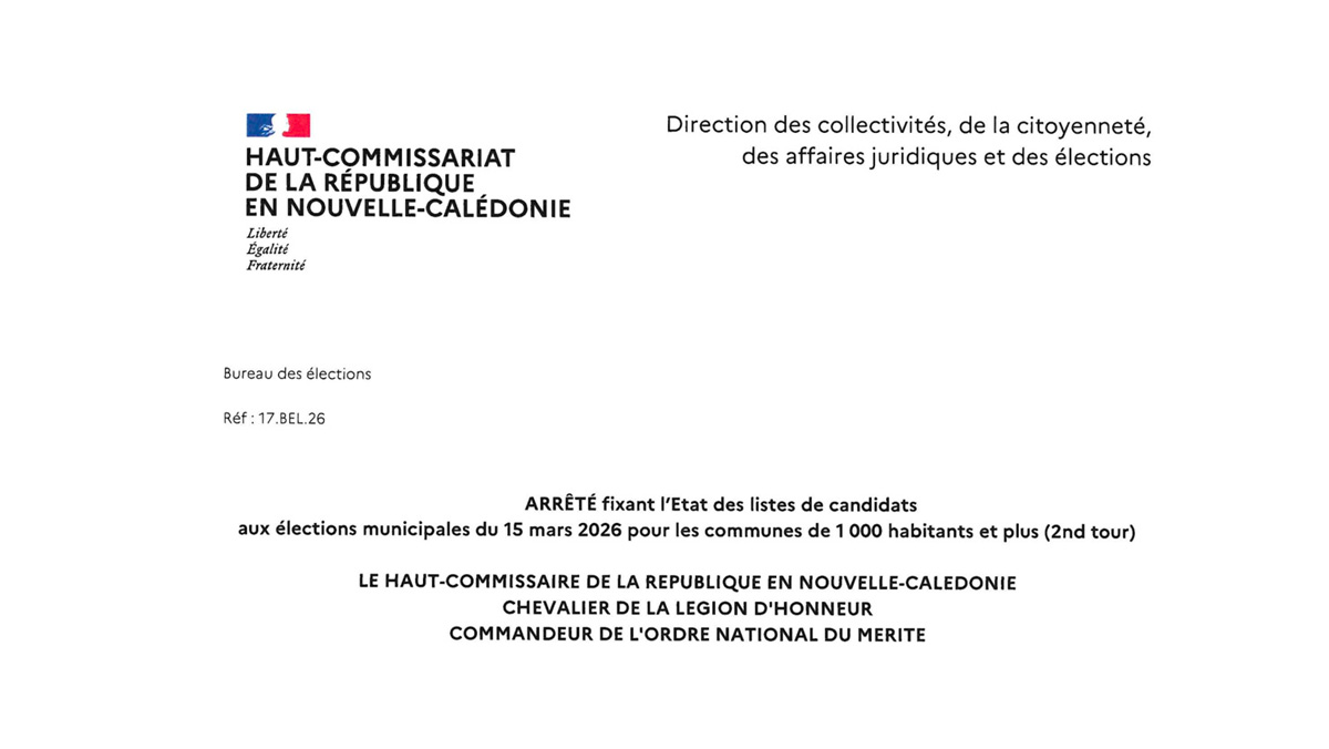 Municipales : les candidatures du second tour officialisées